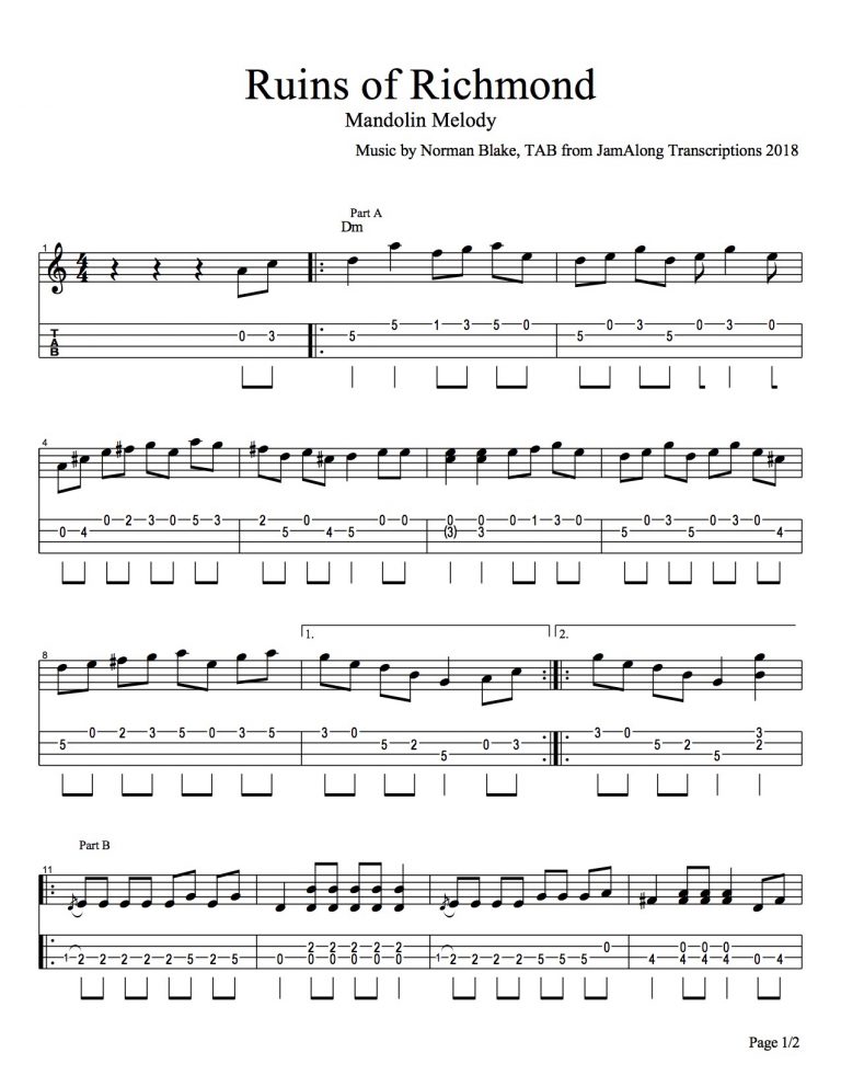 transcribe guitar, transcribe mandolin - custom music transcriptions